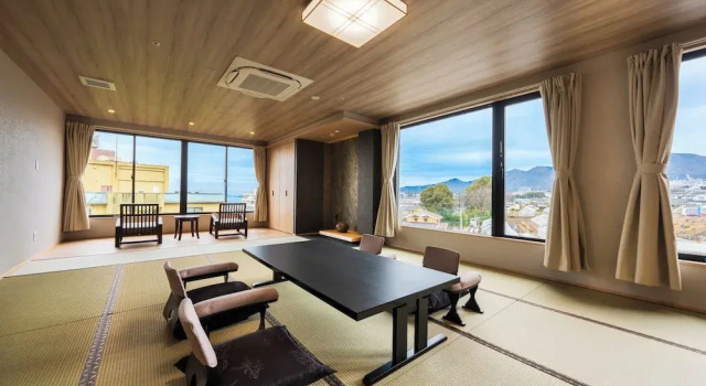 Номер Premier Beppu Kannawa Onsen Oniyama Hotel