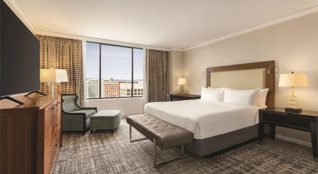 Номер с красивым видом из окна Signia by Hilton San Jose