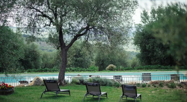 Люкс Executive с видом на бассейн Podere Montale Il Borgo
