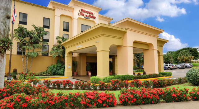 Кровать в общем номере Hampton By Hilton San Jose Airport Costa Rica