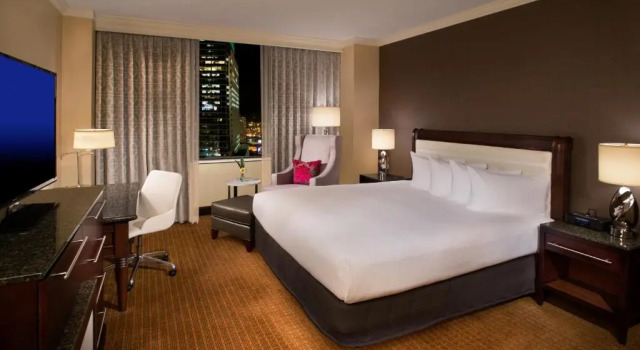 Двухместный номер Deluxe с видом на город Hilton Minneapolis