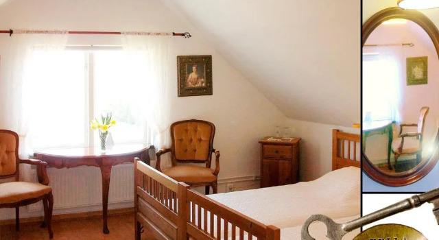 Номер Standard Kullabygdens Bed & Breakfast Traditionellt B&B Bäddat och klart Frukost ingår