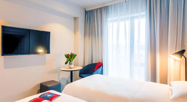 Standardowy dwuosobowy pokój ibis Timisoara City Center