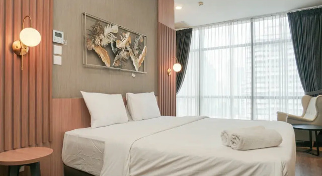Номер Standard Luxurious 2BR at Sudirman Suites Apartment