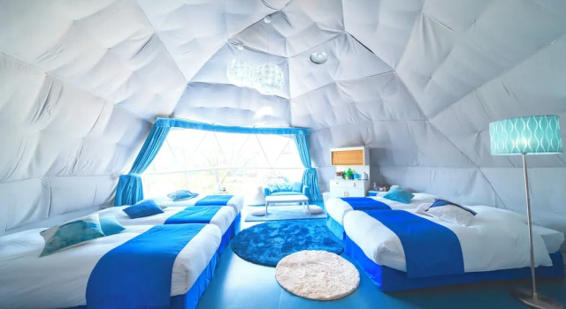 Тент с балконом GLAMPREMIER Setouchi