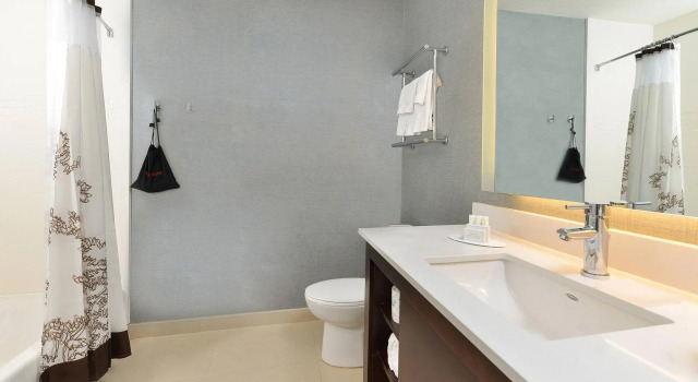 Люкс с 2 комнатами Hampton Inn & Suites Des Moines Downtown