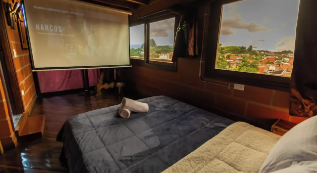 Люкс Executive с видом на город Hotel Spa Bliss Guatape