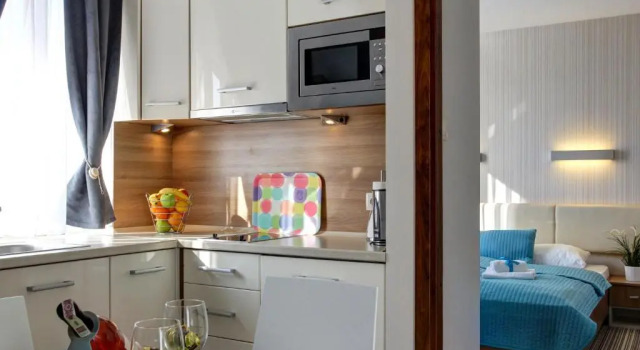 Апартаменты Дуплекс с 2 комнатами с балконом и с видом на море Marina Jastarnia Apartamenty