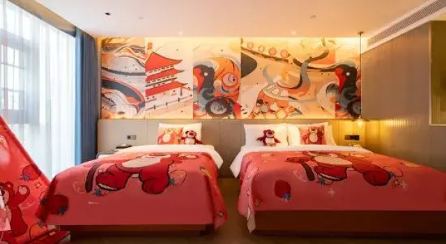 Семейный люкс Deluxe Jinjiang · Xi'an Bell Tower Original Copy Hotel
