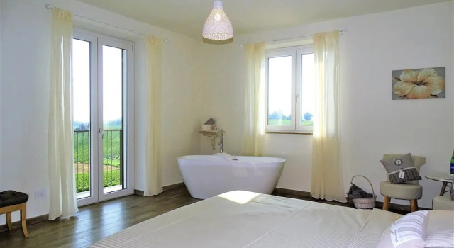 Люкс Deluxe с балконом Al Tirabusòn Countryhouse