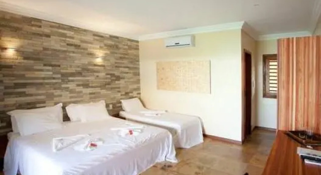 Номер Deluxe Pousada Refugio Jardim de Canoa