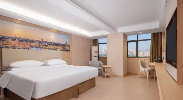 Двухместный номер Deluxe Vienna Hotel (Yingcheng Railway Station Haishan)