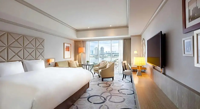 Двухместный номер Premium Deluxe Hilton Tokyo Odaiba