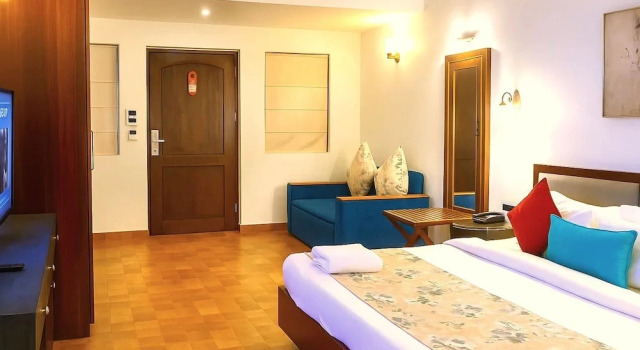Номер Deluxe с балконом Resort Terra Paraiso Goa - A Beach Property
