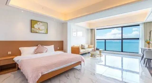 Семейный люкс c 1 комнатой с видом на море Tsuen Wan Haifan Seaview Resort (Sea World)