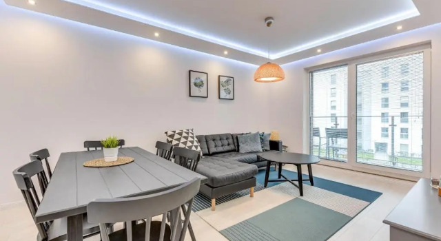 Апартаменты Superior с 3 комнатами с балконом Angielska Grobla Apartments Old Town