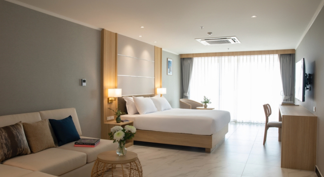 Двухместный номер Deluxe с видом на море Eastin Resort Rayong