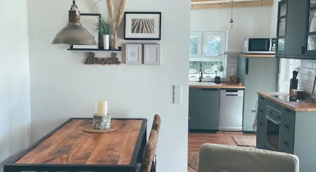Бунгало с частичным видом на море Bungalow Park am Salzhaff
