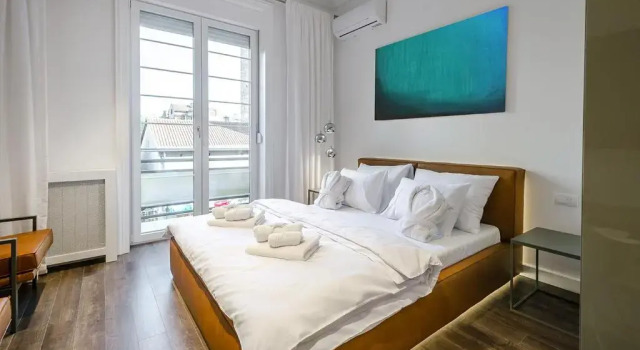 Двухместный номер Deluxe с балконом Room 25 Belgrade