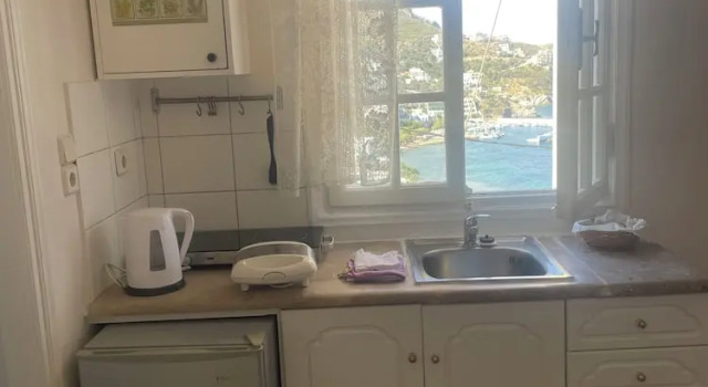 Люкс Melinas sunset-Nice flat with 2 Rooms,2 Bath with sea view sunset