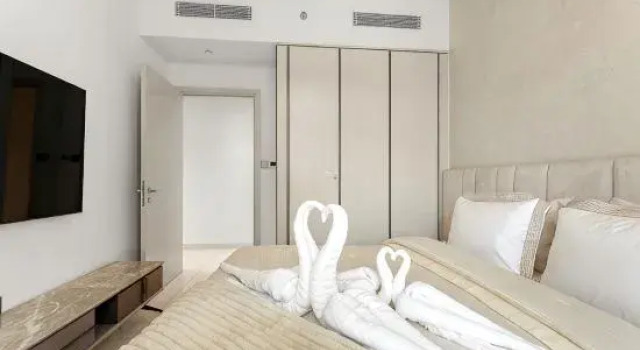 Luxury 3BHK + Maid Sea View & Private Beach, Забронировать Отель Отели Эмирата Дубая 3 звезды, рядом с Остановка трамвая Marina Towers, 3*