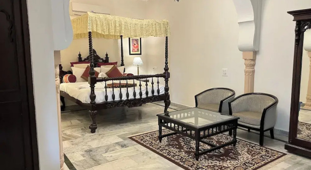 Номер Deluxe с видом на сад Hotel Raj Mahal The Palace