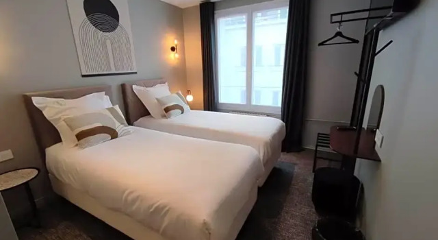 Номер Standard Hôtel Paulette Rouen Centre Cathédrale
