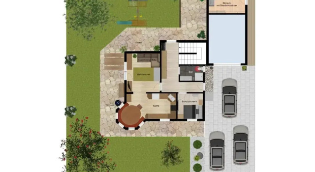 Коттедж Ferienhaus Zimmereben