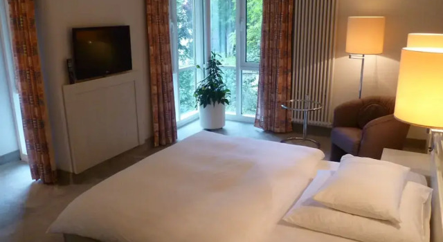 Двухместный номер Comfort с видом на сад Fontana Hotel Wiesbaden