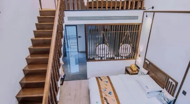 Семейный люкс Дуплекс с 2 комнатами Mingyuxuan Boutique Homestay, Fanjing Mountain (Yunshe Scenic Area Branch)