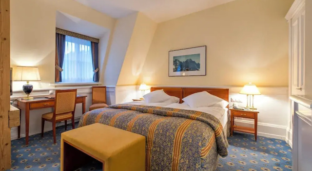 Двухместный номер Superior с балконом Hotel Waldhaus Sils