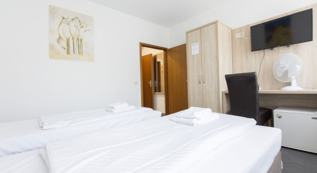 Двухместный номер Comfort с видом на город Hotel Pension Odin