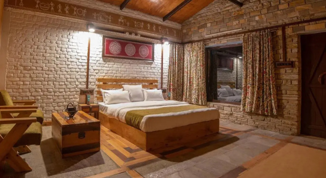 BluSalzz Homes - The Himalayan Bungalow, Almora - Uttarakhand, Rezervovat Vila Hotely v Almora s parkováním, Parkování