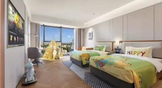 Двухместный семейный номер Standard Howard Johnson by Wyndham Life Chenghua Chengdu