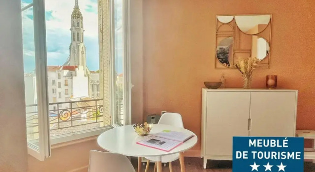 Апартаменты Le Centre, spacieux et cosy T2 avec vue, au calme