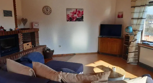 Коттедж Eifel Urlaub mit Hunden Ferienhaus Schwalbennest Schalkenmehren