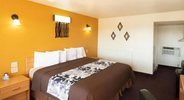 Western Motel, Book Motel Hoteller i Shamrock med parkering, Parkering