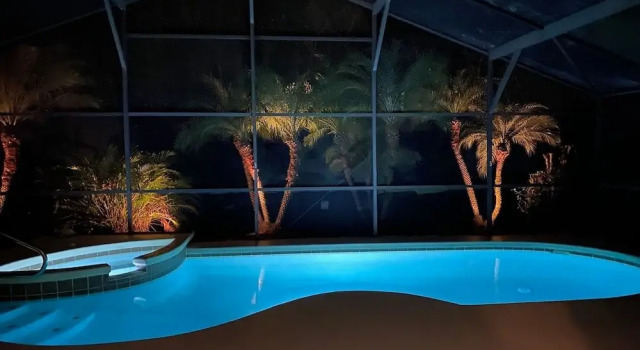 Коттедж 4 Bedroom Private Pool+Spa Home 8 Miles to Disney 4 Home