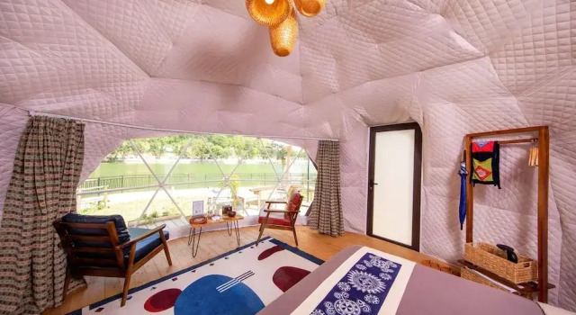 Deluxe Glamping in Mai Chau Lodge, Buchen Sie Campingplatz Camping & Glamping in Hoa Binh, Campingplatz