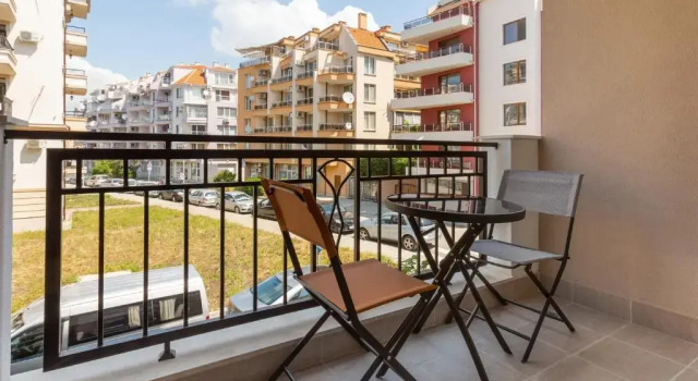 Студия с балконом Inter Holiday Apartments