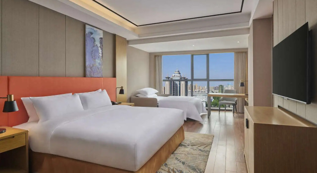Номер Deluxe Hilton Garden Inn Wuhan Hankou