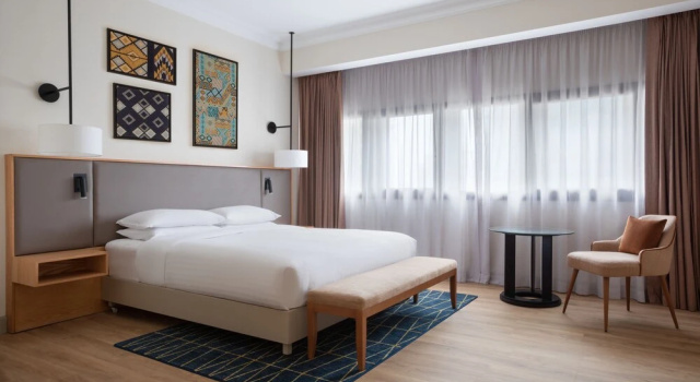 Двухместный клубный номер Standard с видом на город Casablanca Marriott Hotel
