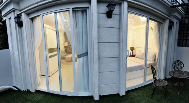 Апартаменты с 2 комнатами с видом на город Smiley Apartment 8