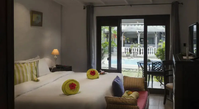 Двухместный номер Standard c 1 комнатой с балконом Auberge dAnse Boileau & Restaurant Chez Plume