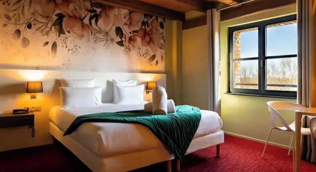 Трёхместный номер Standard Hôtel-SPA Le Moulin De La Wantzenau - Strasbourg Nord
