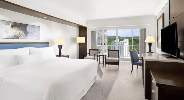Двухместный номер с балконом и с видом на океан The Westin Resort Guam