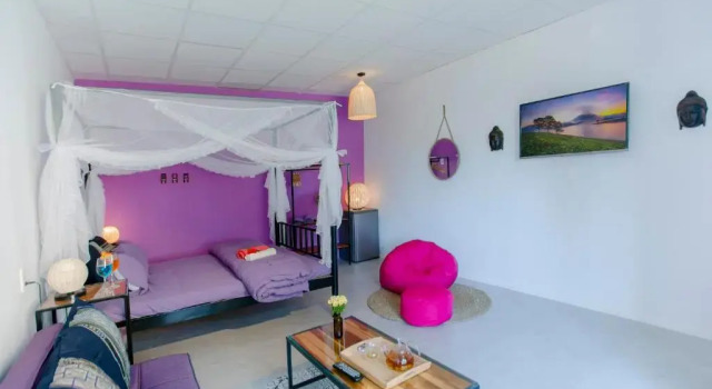 Семейный номер Standard с видом на сад Homestay Vườn Pháp