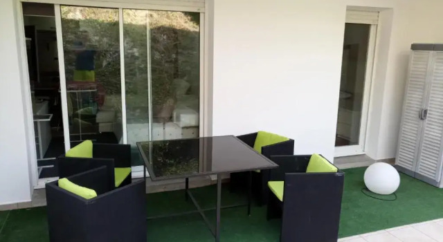 Апартаменты c 1 комнатой Apartamento terraza Hendaya