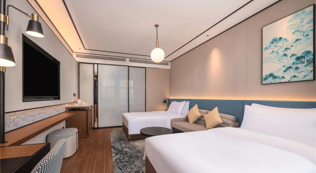 Двухместный номер Standard с видом на реку Hilton Garden Inn Huangshan Huizhou