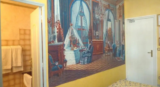 Одноместный номер Standard с красивым видом из окна Hôtel du Fiacre
